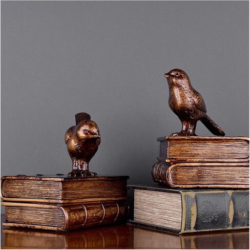 Bookend Support Book Ends for Shelves Vintage Bird Bookends Heavy Duty for Office School and Home Accessories Bookends in Saudi Arabia
