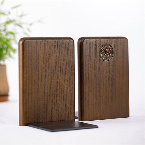 Bookend Support Book Ends, Decorative for Shelves - Sturdy Stop for Office School Bookends in Saudi Arabia