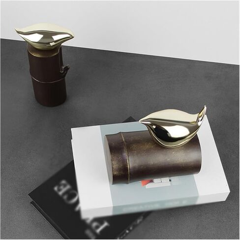 Bookend Support Book Ends for Shelves Chinese Style Resin Bird Booken Decorative Accessories to Hold Books Firmly on Bookshelf Bookends in Saudi Arabia