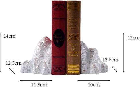Bookend Support Chinese Bookends Study Room Zen Fake Mountain Bookend Handicraft Decorations Living Office Home Furnishings Bookends in Saudi Arabia