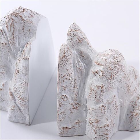Bookend Support Chinese Bookends Study Room Zen Fake Mountain Bookend Handicraft Decorations Living Office Home Furnishings Bookends in Saudi Arabia