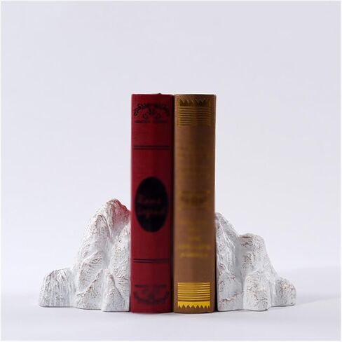 Bookend Support Chinese Bookends Study Room Zen Fake Mountain Bookend Handicraft Decorations Living Office Home Furnishings Bookends in Saudi Arabia