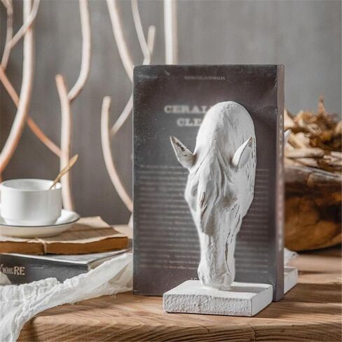 Bookend Support Book Ends for Shelves - Bookends to Hold Books Heavy Duty, Stopper for Home Office Decor Bookends in Saudi Arabia
