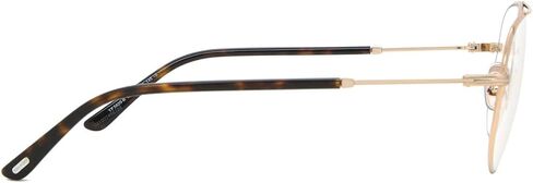 Tom Ford Eyeglasses FT 5829 -B 028 Shiny Rose Gold, t Logo/Blue Block Lenses in Kuwait