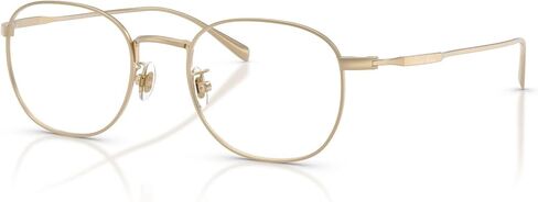 Brooks Brothers Mens BB1131TD Low Bridge Fit Titanium Round Prescription Eyewear Frames in Kuwait