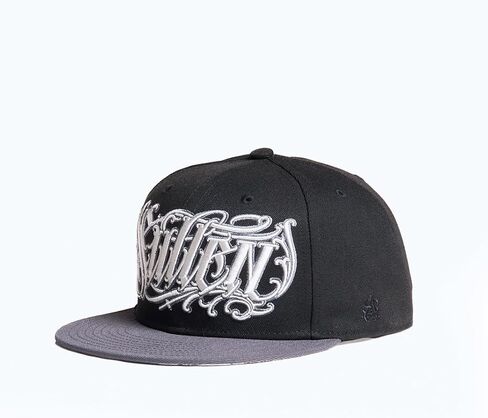 قبعة Sullen Peravcas III Tattoo Lifestyle Graphic Snapback Artist Series Flat Bill Hat باللون الأسود in Kuwait