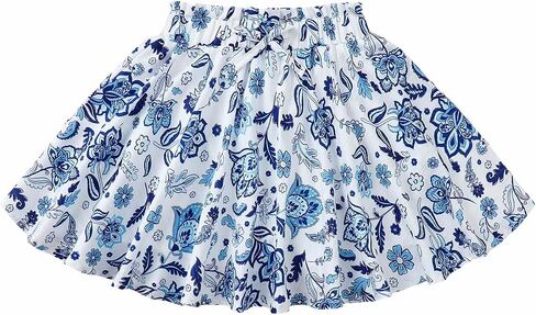 تنانير الفتيات ذات الثنيات، تنانير التنس الصغيرة غير الرسمية ذات الجرافيك الصيفي اللطيف in Saudi Arabia