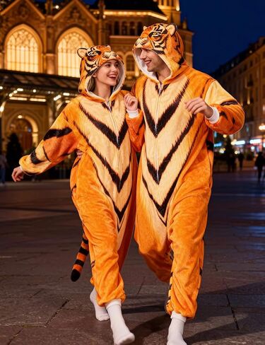 Adult Loose - fitting Onesie Costume Halloween Christmas Cosplay Funny Costume Women Men in Saudi Arabia