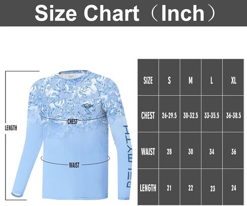 Palmyth Boys Fishing Shirt Long Sleeve UPF 50+ Sun Protection Quick-Dry Youth Tee in Kuwait