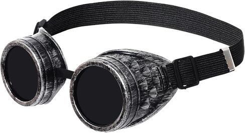Vintage Steampunk Goggles Glasses for Halloween Cosplay Costumes Accessories in Kuwait