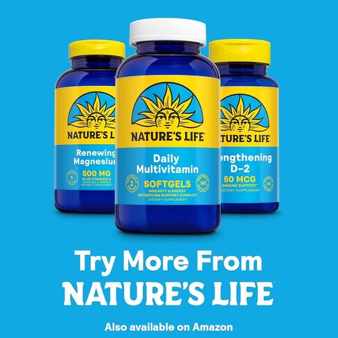بيكولينات الزنك من Nature's Life 30 مجم بالإضافة إلى 2 مجم من النحاس - مكمل الزنك المخلب للمناعة والقلب والأوعية الدموية والجلد والوظيفة الخلوية ودعم العضلات - ضمان لمدة 60 يومًا - 50 وجبة، 50 كبسولة in Kuwait