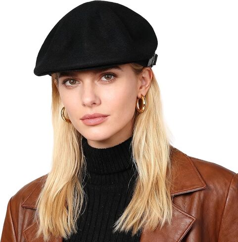 Classic Newsboy Hat for Women's Cap 8 Panel Wool Beret Hat in Kuwait