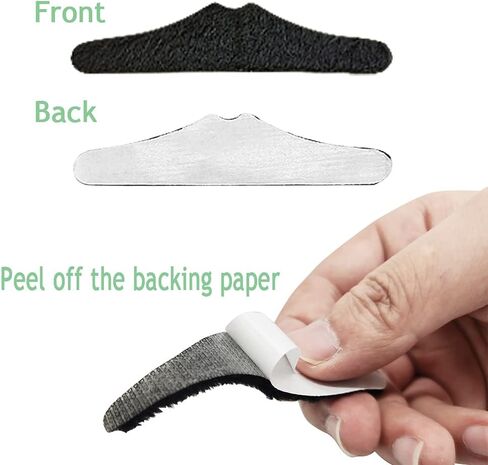 48 Pcs Self Adhesive Fake Mustaches,Hairy Fake Facial Hair,Novelty False Mustache for Birthday,Halloween,Party Supplies,Masquerade,Black in Saudi Arabia