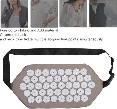 Acupressure Belt for Back Pain Relief, Portable Waist Pain Relief Mat, Compact Tool for Indoor Use, Lightweight and Easy to Use at Home in Kuwait