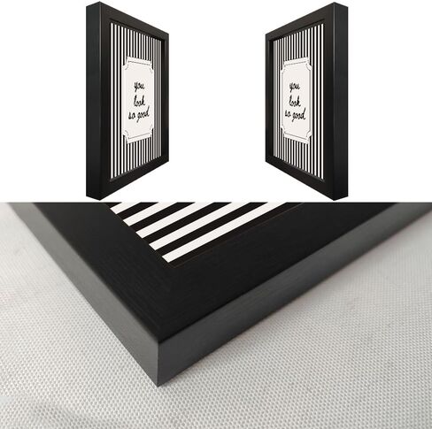 Black and White Bathroom Wall Art You Look So Good Framed Black Striped Bathroom Decor Modern Minimalist Canvas Print Painting Artworks for Wall in Saudi Arabia