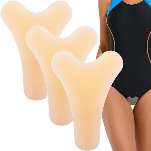 3 Pack Silicone Camel Toe Concealer, Seamless Invisible Privacy Patch, Reusable Hider for Leggings Yoga Swimwear in Saudi Arabia