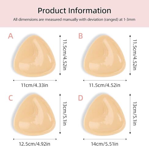 Double-Sided Adhesive Push-Up Bra Inserts - Reusable Sticky Bra Pads for Swimwear & Sports Bras in Saudi Arabia