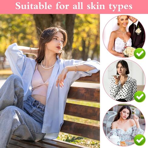2 Pcs Pierced Fake Nipple Bra Silicone Nipple Cover with Piercing Jewelry Waterproof Reusable Nude Nipples Pasties for Women in Saudi Arabia