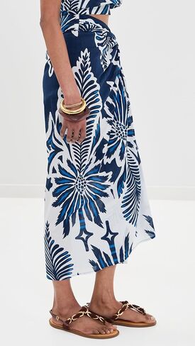 Poupette St Barth Women's Uma Long Skirt in Saudi Arabia