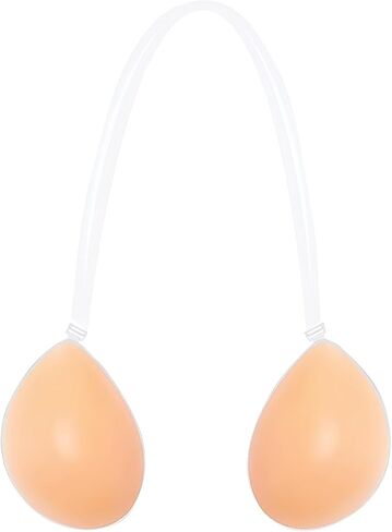 Silicone Lifting Adhesive Bra|2-Way Wear Strapless/Halter Neck, Reusable Invisible Nipple Covers for Women in Saudi Arabia