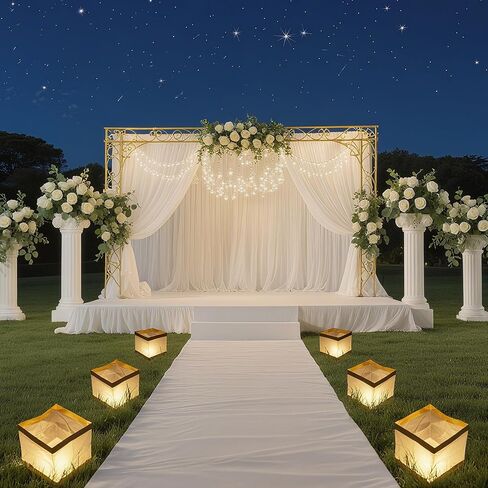 Water Lanterns for Wishing Square Chinese Floating Lanterns for Praying, River Paper Candle Lights for Lake or River, Memorial Wedding or Festival Decor in Saudi Arabia