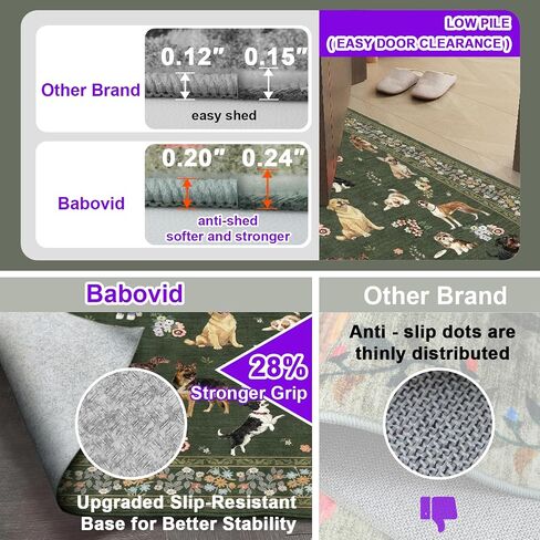 Area Rugs 24x17 Inch Home Decor Entry Rug, Small Door Mat Bath Mats for Bathroom, Ultra-Thin Non Slip Floral Rug Low Pile Tub Mat for Sink Shower Doorway Tub Kitchen Sink(2 x 1.4 ft, Blush) in Saudi Arabia
