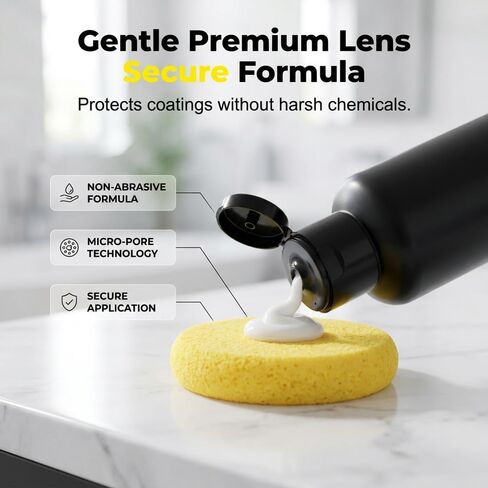 Eyeglass Scratch Remover Spray, Glasses Lens Scratch Remover For Eyeglasses & Sunglasses, Home Minor Lens Cleaning & Restoration Spray For Clearer Vision (1) in Saudi Arabia