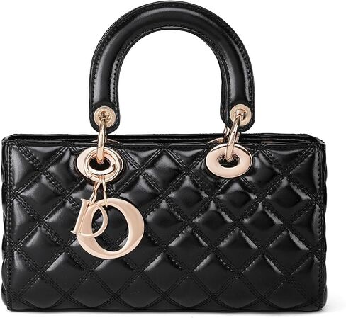Designer Classic Top Handbags For women, Shoulder Purses For Ladies, Adjustable Strap Work Satchel with Wallet in Saudi Arabia