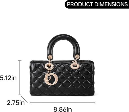 Designer Classic Top Handbags For women, Shoulder Purses For Ladies, Adjustable Strap Work Satchel with Wallet in Saudi Arabia