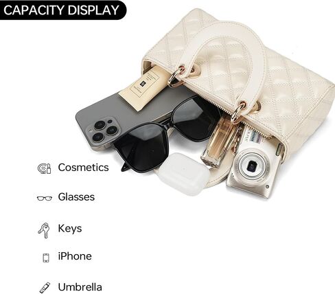 Designer Classic Top Handbags For women, Shoulder Purses For Ladies, Adjustable Strap Work Satchel with Wallet in Saudi Arabia