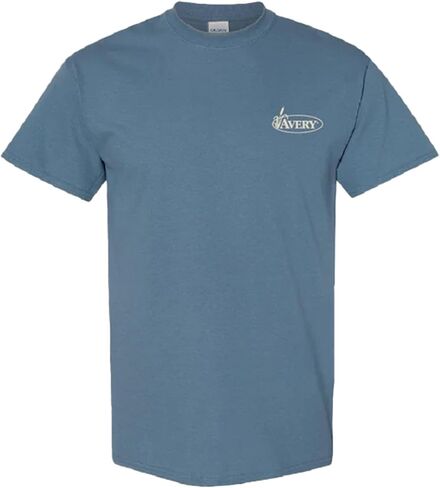 Avery Men's Painted Mallard T-Shirt | Lightweight Breathable Hunting Cotton Field Tee with Chest Logo & Back Duck Graphic in Kuwait