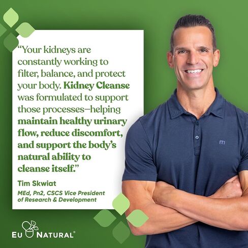 Kidney Cleanse Detox Supplement - Advanced Kidney Support Formula with Cranberry Pacran, Dandelion Root, Turmeric & Milk Thistle - Supports Kidney Health, Function & Fluid Balance - 60 Capsules in Saudi Arabia