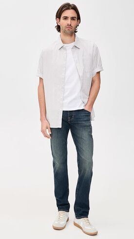 ALMOSTGOLF AG Men's Everett Slim Straight Denim Jeans 32" in Saudi Arabia