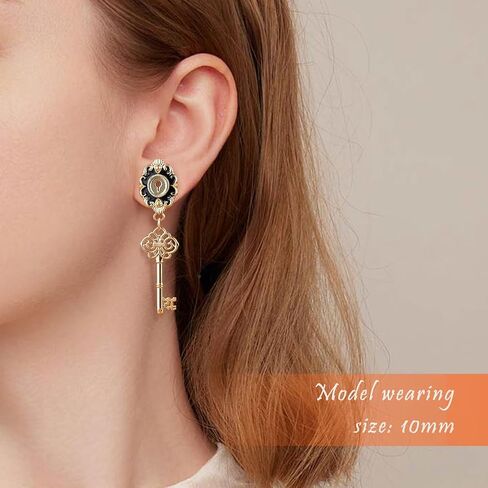 2PCS 316L Stainless steel Dangle Ear Gauges Classical and Gorgeous Gauge Earrings 0g to 16mm Screw Fit Gauges For Ears Expander Stretcher Dangling Gauges For Women Body Piercing Jewelry in Saudi Arabia