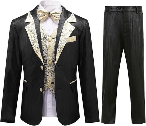 Cloudstyle Boys Suit 3 Pieces Formal Outfit Kids Slim Fit Fashion Set for Party in Saudi Arabia