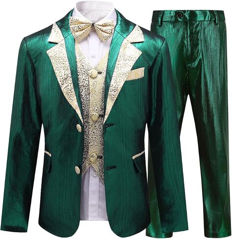 Cloudstyle Boys Suit 3 Pieces Formal Outfit Kids Slim Fit Fashion Set for Party in Kuwait