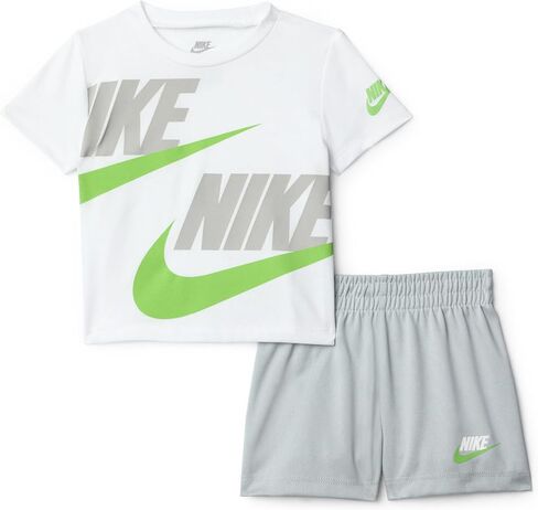 Nike Baby Sportswear Wrap T-Shirt and Shorts 2-Piece Outfit Set in Kuwait