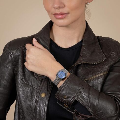 Rado - DiaStar Original Automatic - R12170343 - Women - Automatic - 30.0 mm - Blue Dial - Stainless Steel - Stainless Steel - Silver - Oval - 48 Hours - 10 bar (100 m) in Kuwait