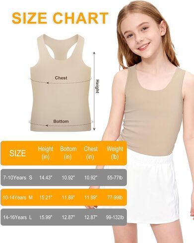 Nude Sleeveless Tank Top Cami Camisole, Girl Seamless Dance Top Stretch Undershirts Comfortable Camis in Saudi Arabia