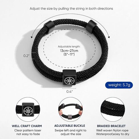 TempBeau 2026 Graduation Gifts for Boys Him - 8th Grade Graduation Bracelet for Him Primary/Middle School/High School/College Grads Gifts Class of 2026 Compass Bracelet for Teen Son Grandson Nephew in Saudi Arabia