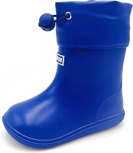 Amoji Kid Rain Boots Boy Mud Rubber Garden Waterproof Rain Shoes JT12 in Kuwait
