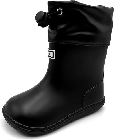 Amoji Kid Rain Boots Boy Mud Rubber Garden Waterproof Rain Shoes JT12 in Saudi Arabia
