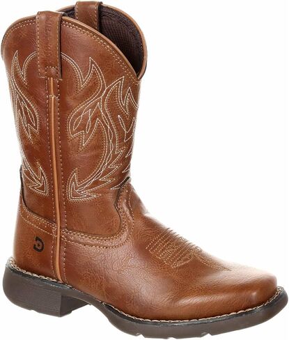 Durango Boots Unisex Childrens Lil Rodeo Brown Western Boot Brown 11 M in Kuwait