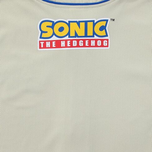SEGA Sonic the Hedgehog Boys Baseball Jersey Button Down Shirt for Big Kids in Kuwait