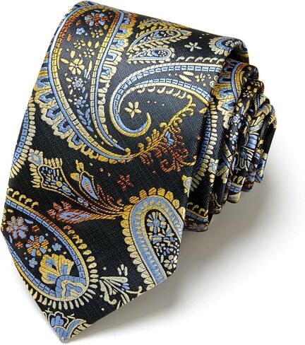 joy alice Paisley Ties for Men Formal Man's Tie Woven Neckties for Business Party Wedding in Kuwait