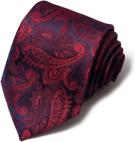 joy alice Paisley Ties for Men Formal Man's Tie Woven Neckties for Business Party Wedding in Kuwait