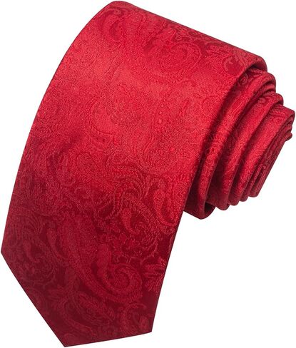 joy alice Paisley Ties for Men Formal Man's Tie Woven Neckties for Business Party Wedding in Kuwait