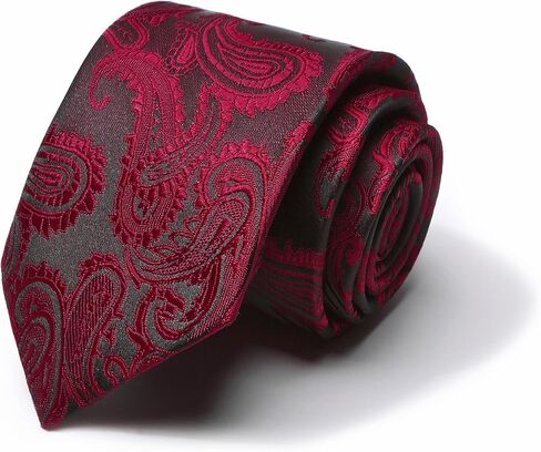 joy alice Paisley Ties for Men Formal Man's Tie Woven Neckties for Business Party Wedding in Kuwait