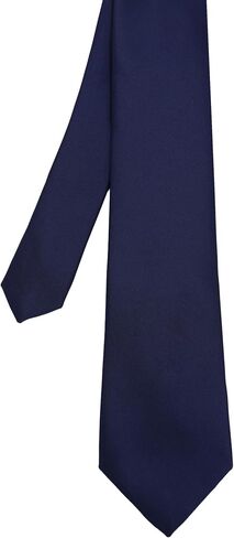 DKNY Men’s Navy Blue Solid & Pattern Necktie | Slim 2.75" Width | Modern Formal & Business Tie in Saudi Arabia