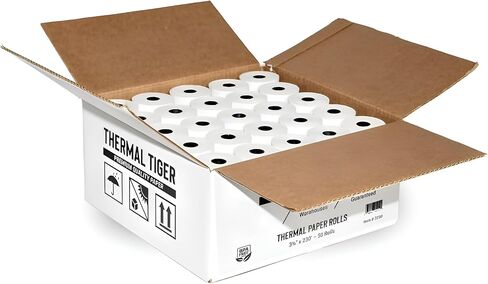 NCR 856348 Thermal Receipt Paper, 3-1/8" x 230' White (50 Rolls) in Kuwait